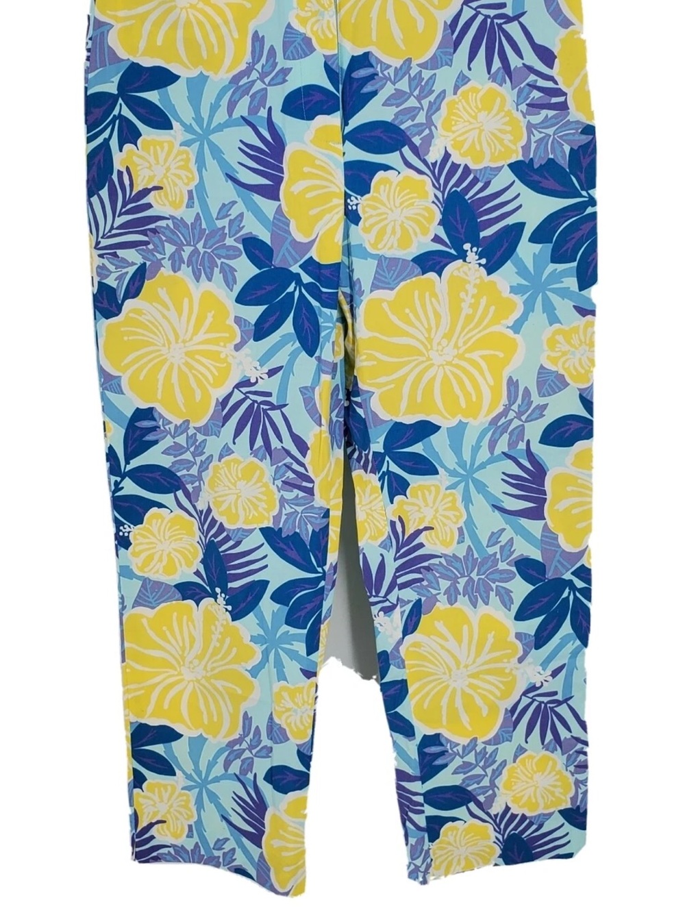 Lilly Pulitzer Habiscus print Capri Pants